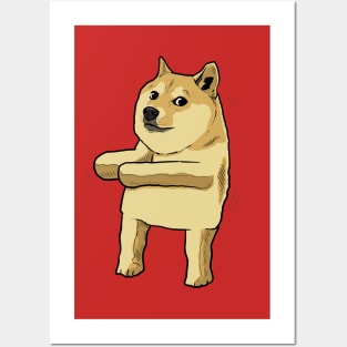 Dancing Doge Posters and Art